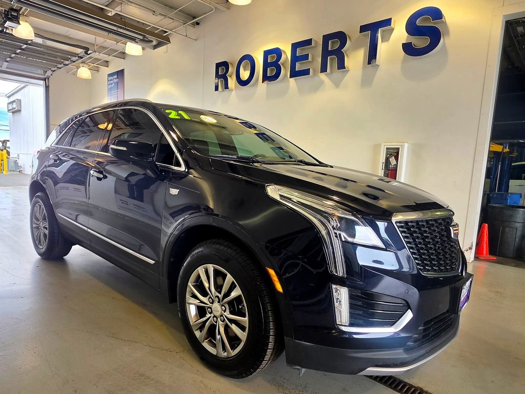Used 2021 Cadillac XT5 Premium Luxury with VIN 1GYKNCRS4MZ156795 for sale in Kansas City