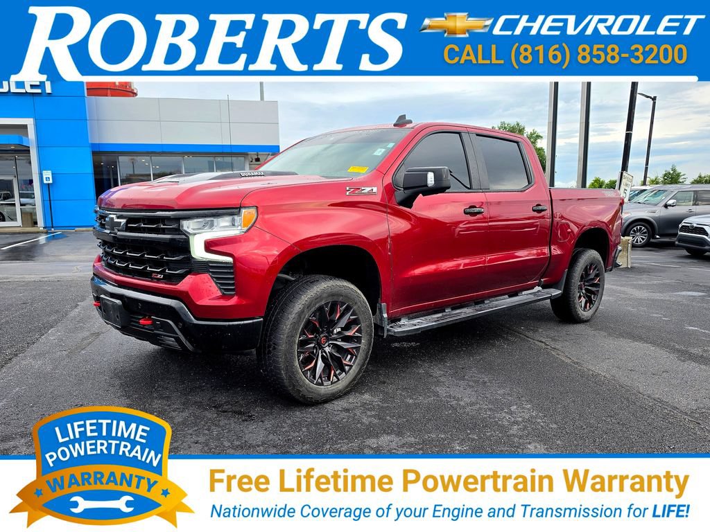 Used 2024 Chevrolet Silverado 1500 LT Trail Boss with VIN 3GCUDFE82RG113335 for sale in Kansas City