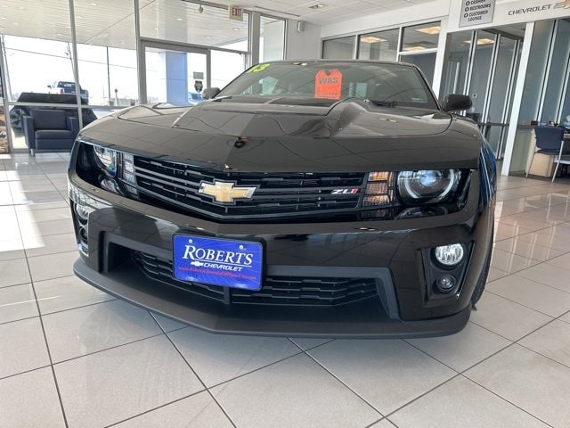 Used 2013 Chevrolet Camaro ZL1 with VIN 2G1FL1EP7D9805625 for sale in Kansas City