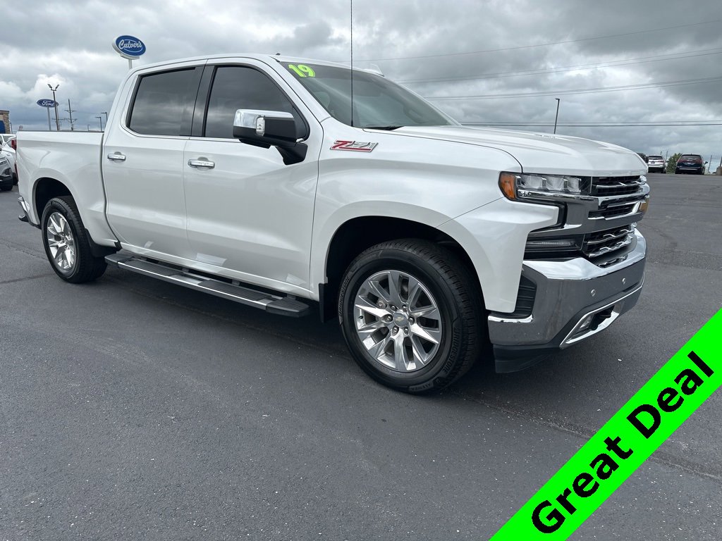 Used 2019 Chevrolet Silverado 1500 LTZ with VIN 3GCUYGEL0KG125052 for sale in Kansas City