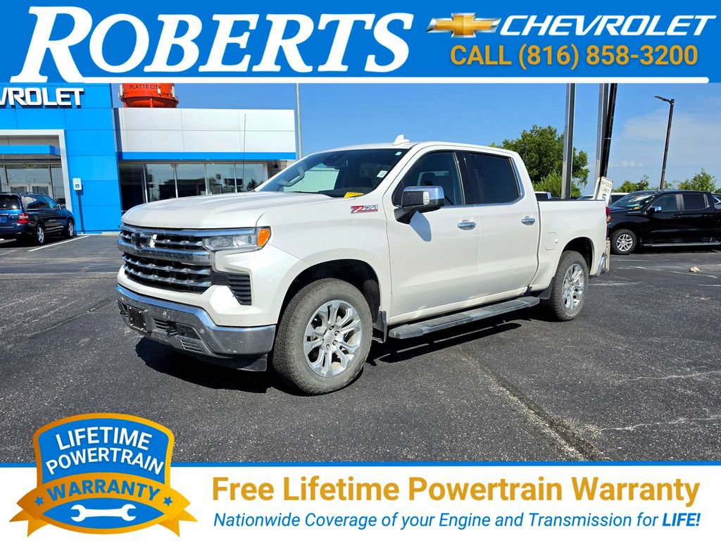 Used 2023 Chevrolet Silverado 1500 LTZ with VIN 1GCUDGED5PZ330846 for sale in Kansas City