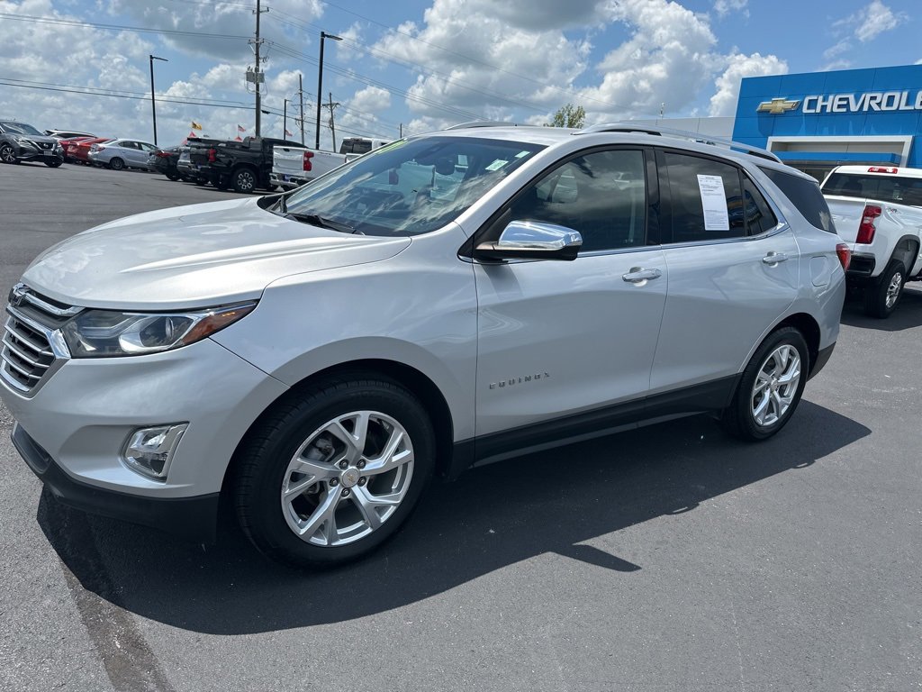 Used 2021 Chevrolet Equinox Premier with VIN 3GNAXNEV0MS166980 for sale in Kansas City