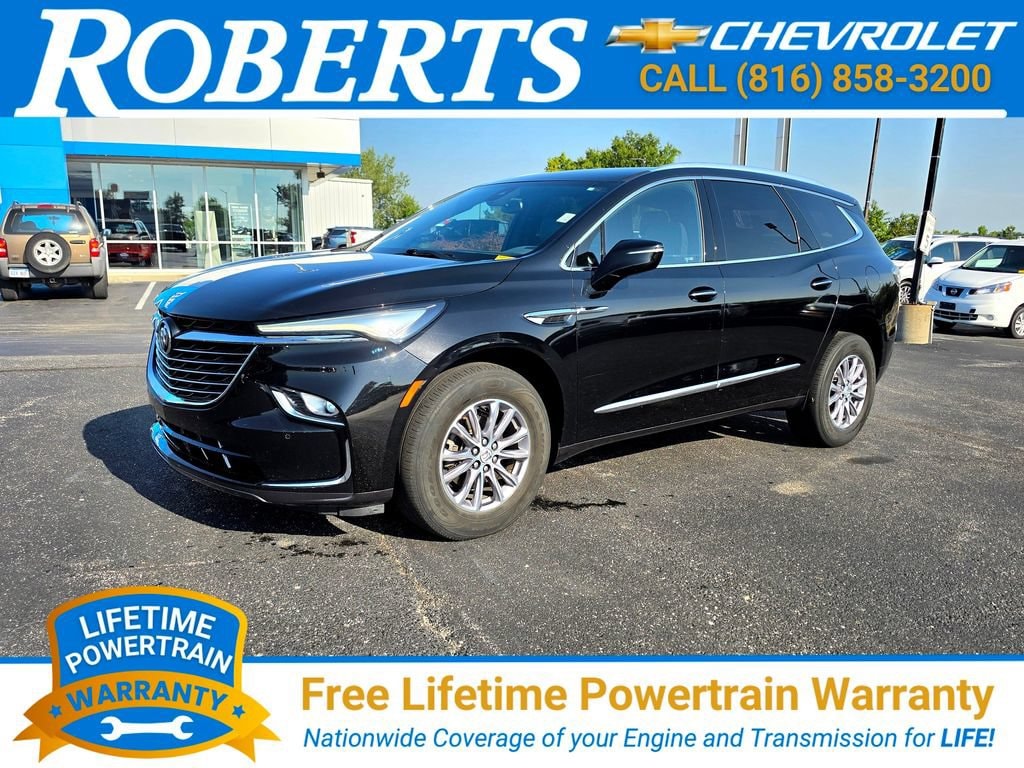 Used 2023 Buick Enclave Essence with VIN 5GAEVAKW2PJ250098 for sale in Kansas City