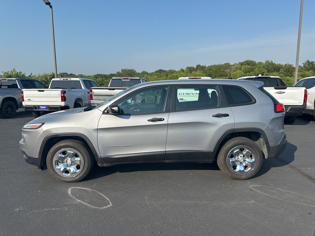 Used 2014 Jeep Cherokee Sport with VIN 1C4PJLAB1EW314077 for sale in Kansas City