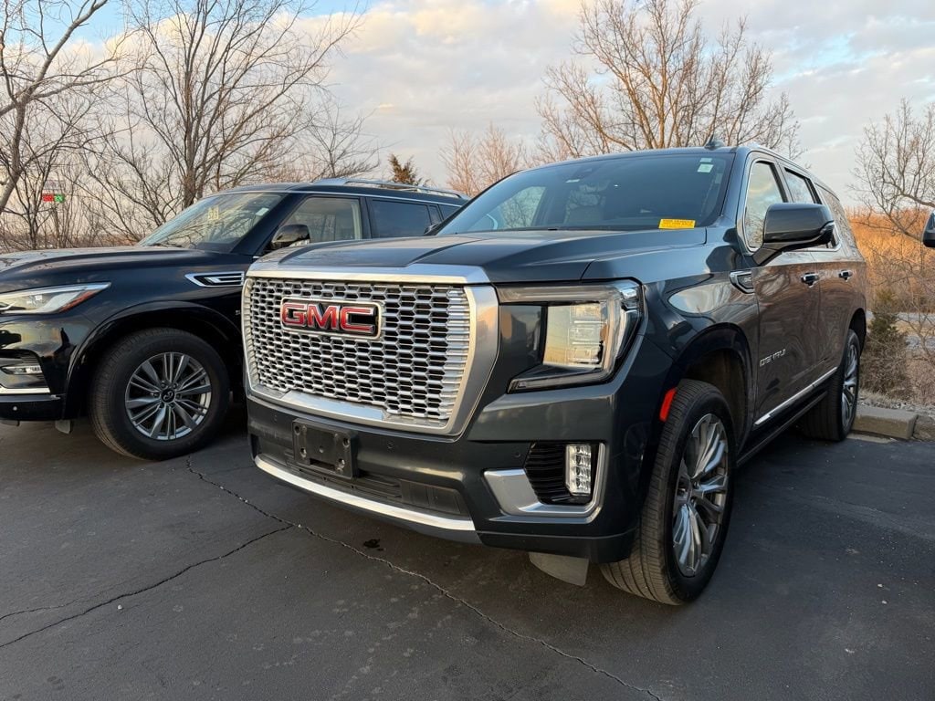 Used 2021 GMC Yukon Denali with VIN 1GKS2DKL9MR279004 for sale in Kansas City