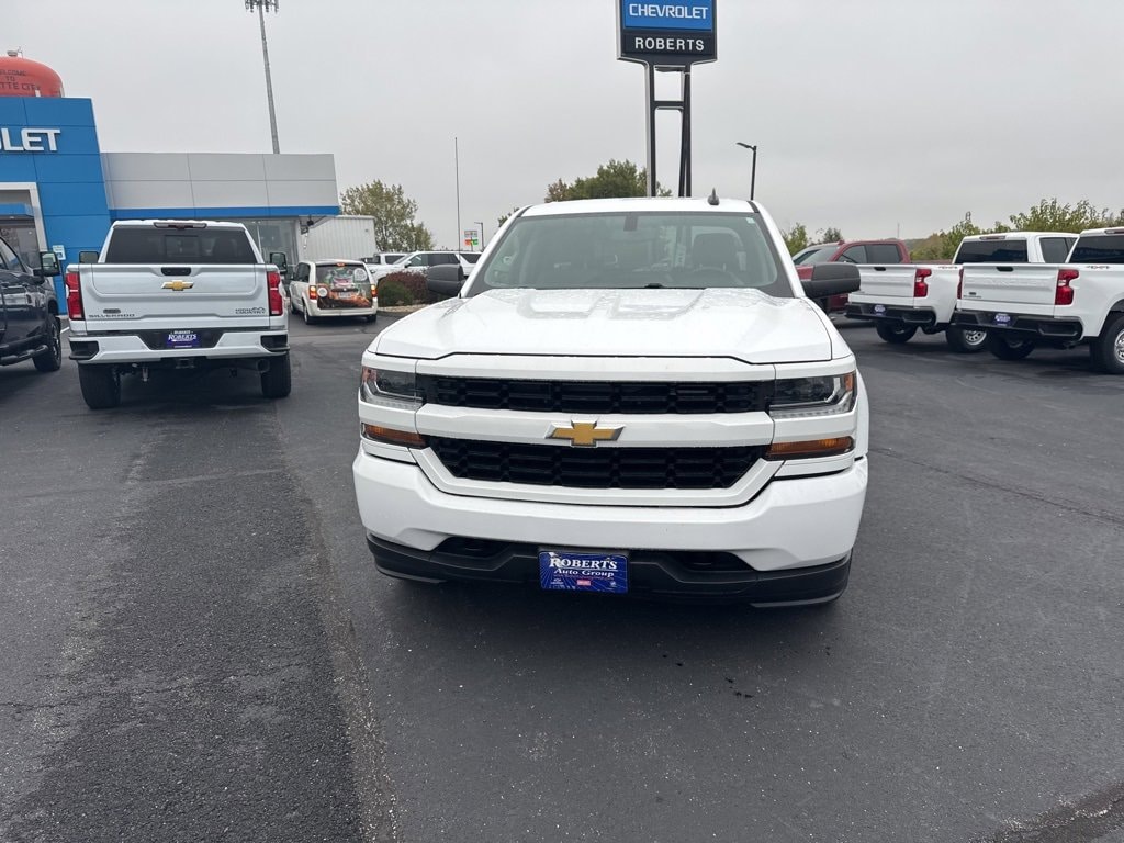 Used 2018 Chevrolet Silverado 1500 Custom Truck Double Cab