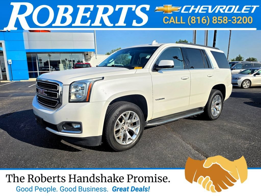 Used 2016 GMC Yukon SLT with VIN 1GKS2BKC7GR259536 for sale in Kansas City