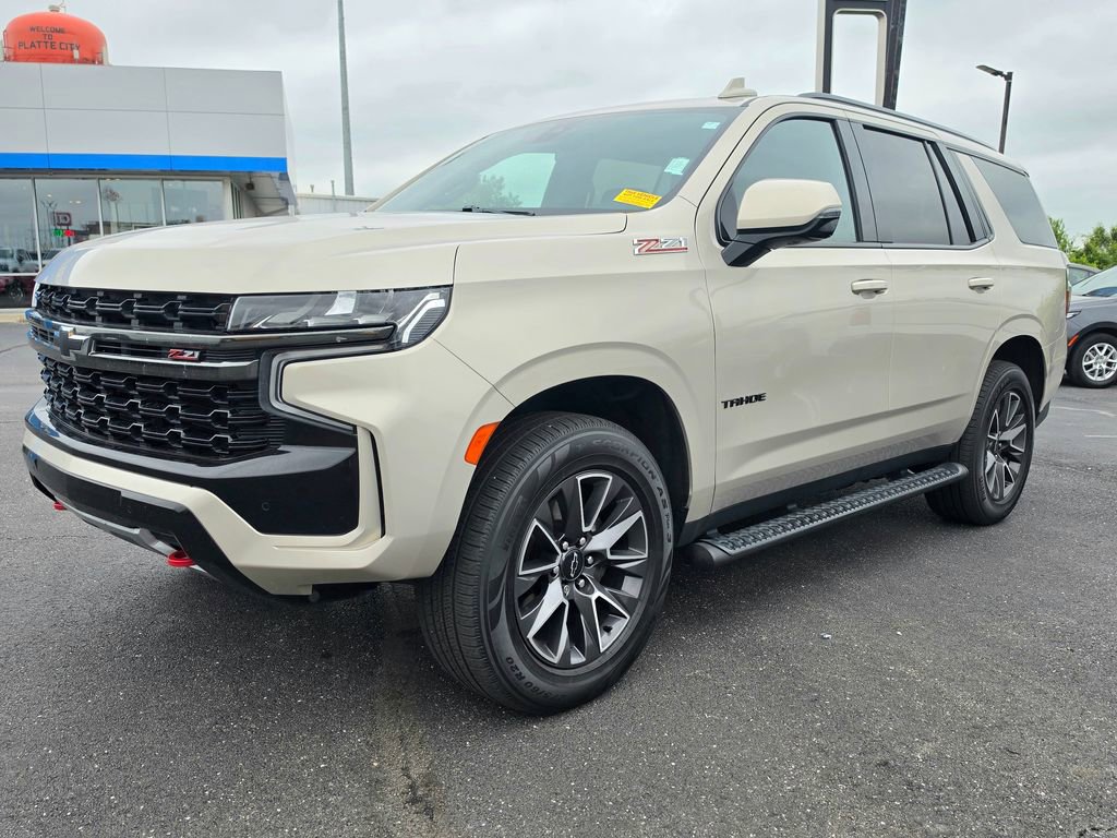 Used 2021 Chevrolet Tahoe Z71 with VIN 1GNSKPKD1MR153846 for sale in Kansas City
