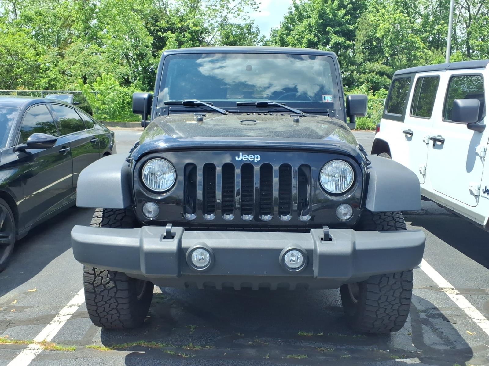 Used 2018 Jeep Wrangler JK Unlimited Sport S with VIN 1C4BJWDG0JL822880 for sale in Meriden, CT