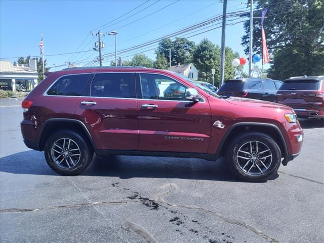 Certified 2018 Jeep Grand Cherokee Limited with VIN 1C4RJFBG9JC399279 for sale in Meriden, CT