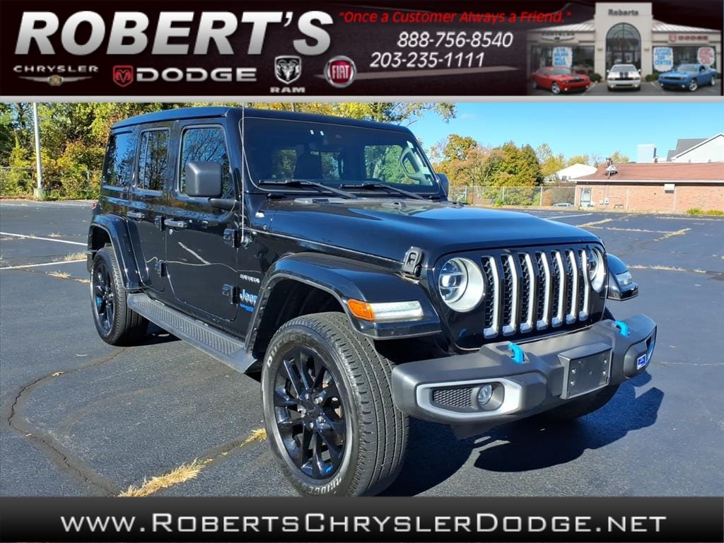 Certified 2022 Jeep Wrangler Unlimited 4xe Sahara SUV