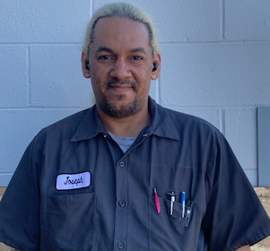 Staff member Joseph Mayol from 4428e521362f