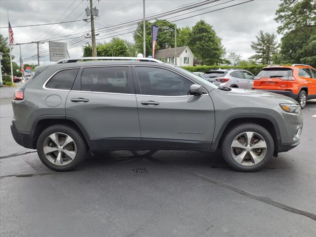 Certified 2021 Jeep Cherokee Limited with VIN 1C4PJMDX9MD177378 for sale in Meriden, CT