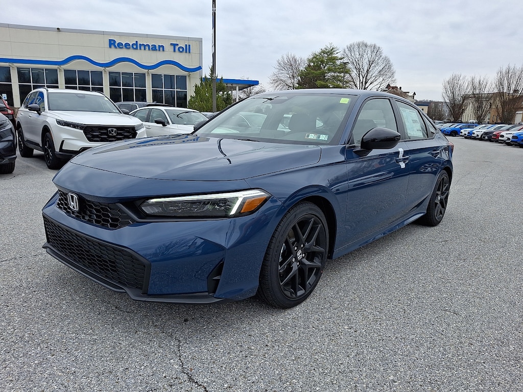New 2026 Honda Civic Sedan Sport Car