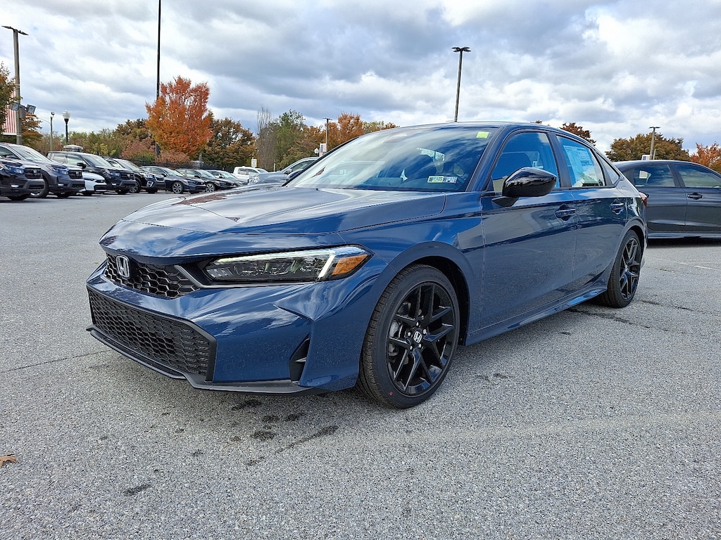 New 2026 Honda Civic Sedan Sport Car