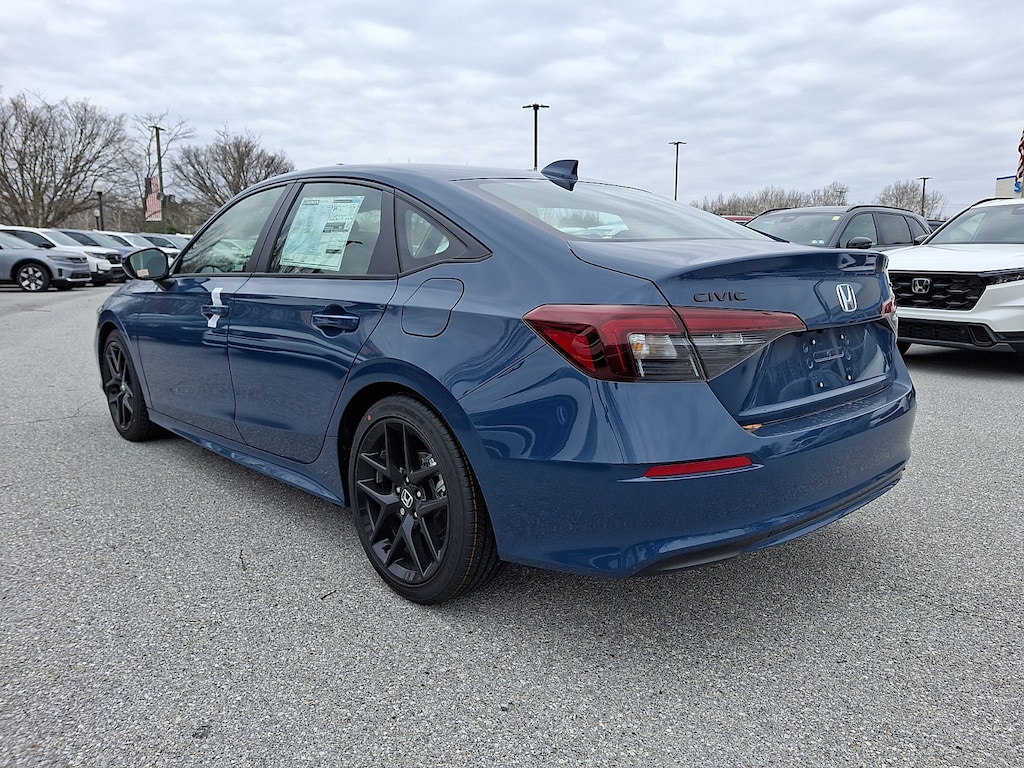 New 2026 Honda Civic Sedan Sport Car