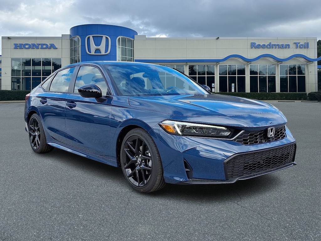 New 2026 Honda Civic Sedan Sport Car