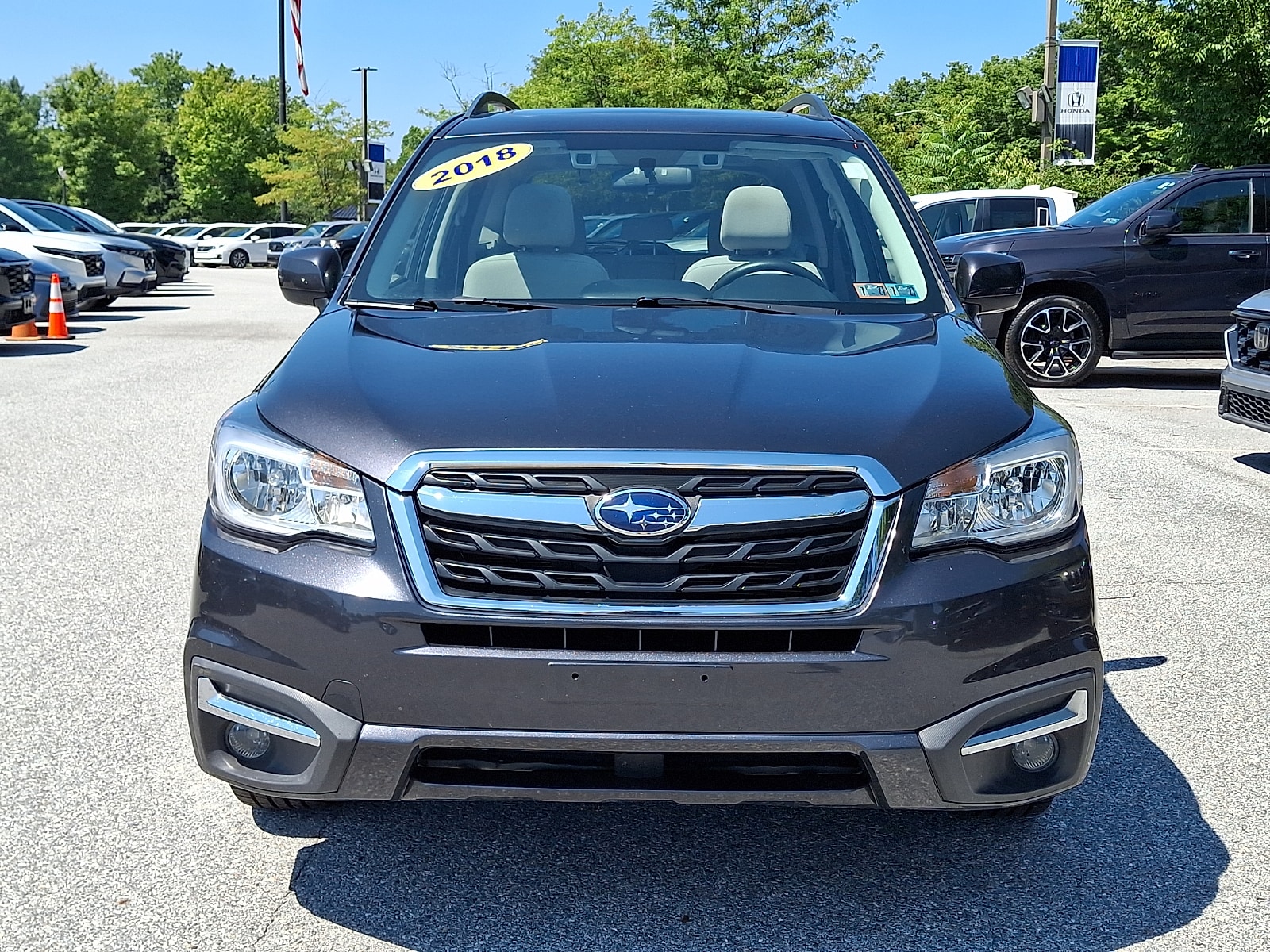 Used 2018 Subaru Forester Premium with VIN JF2SJAGC0JH590071 for sale in Downingtown, PA
