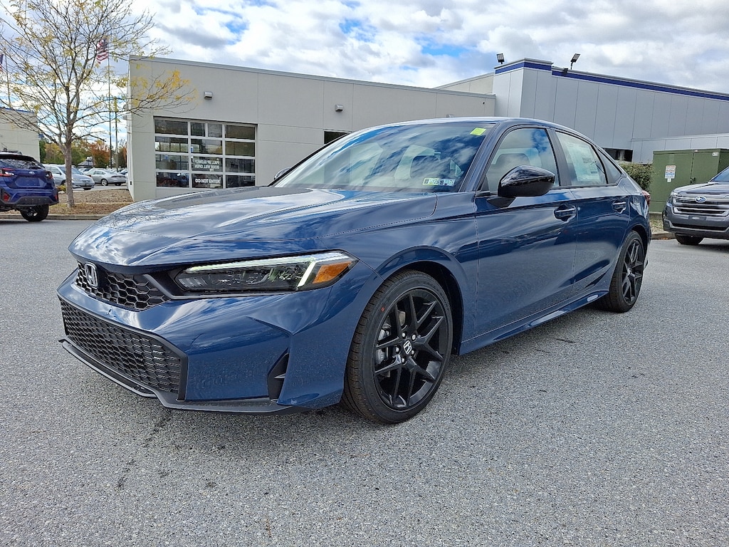 New 2026 Honda Civic Sedan Sport Car