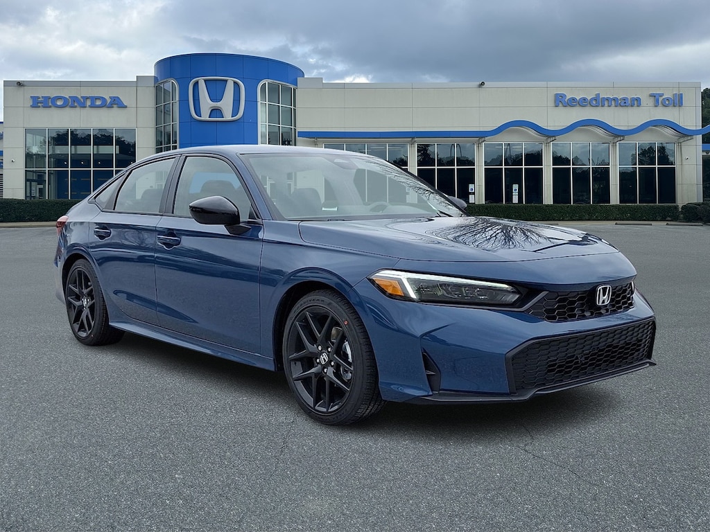 New 2026 Honda Civic Sedan Sport Car