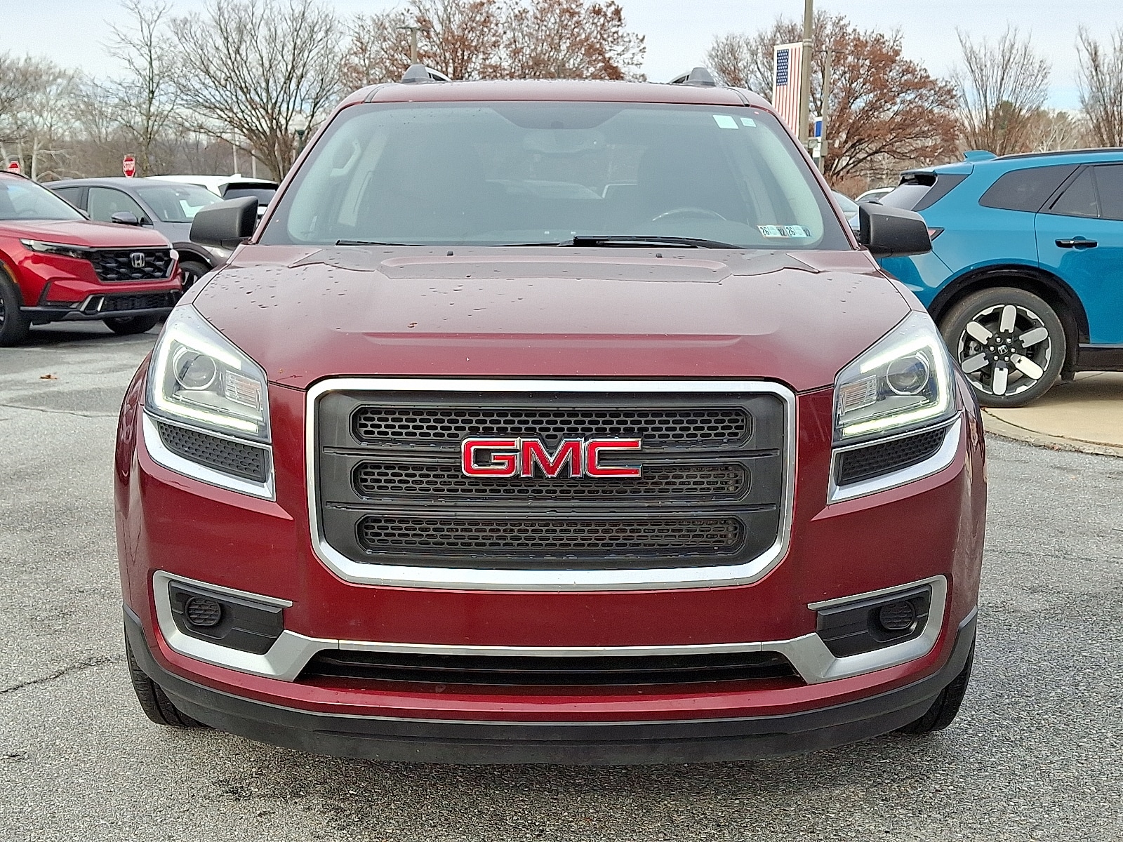 Used 2015 GMC Acadia SLE2 with VIN 1GKKVPKD7FJ179731 for sale in Downingtown, PA