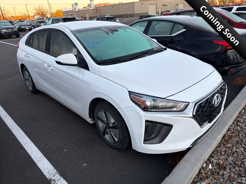 Certified 2022 Hyundai Ioniq Hybrid Blue Hatchback
