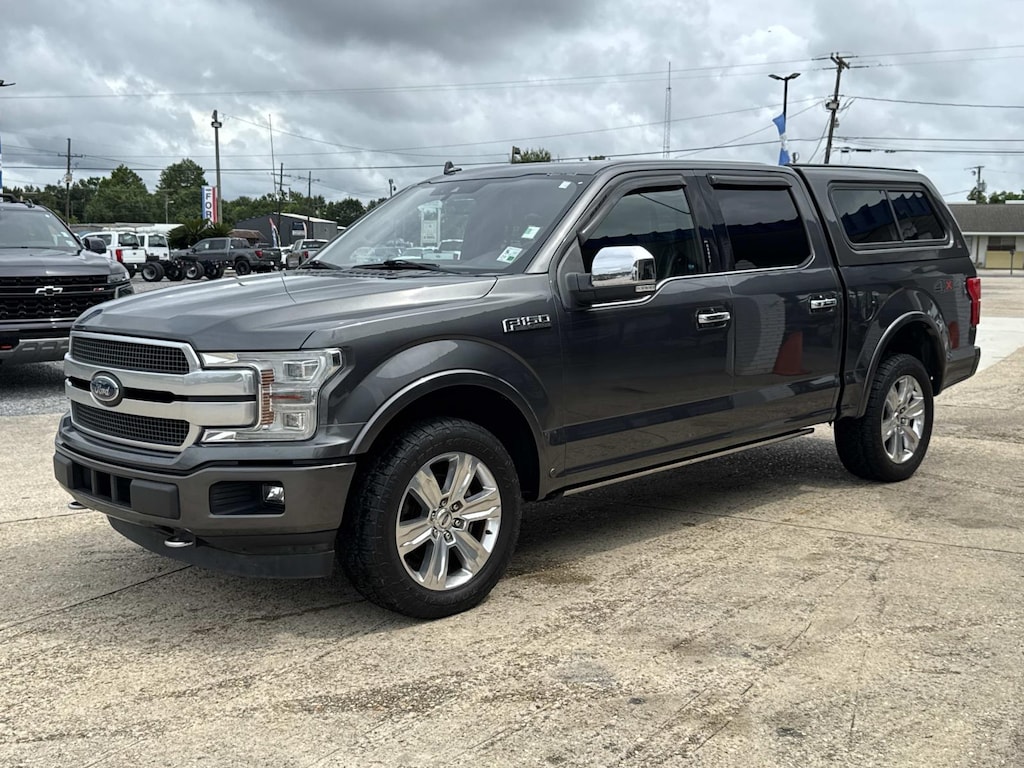 Used 2018 Ford F-150 Platinum 4WD SuperCrew 5.5 Box Crew Cab Pickup