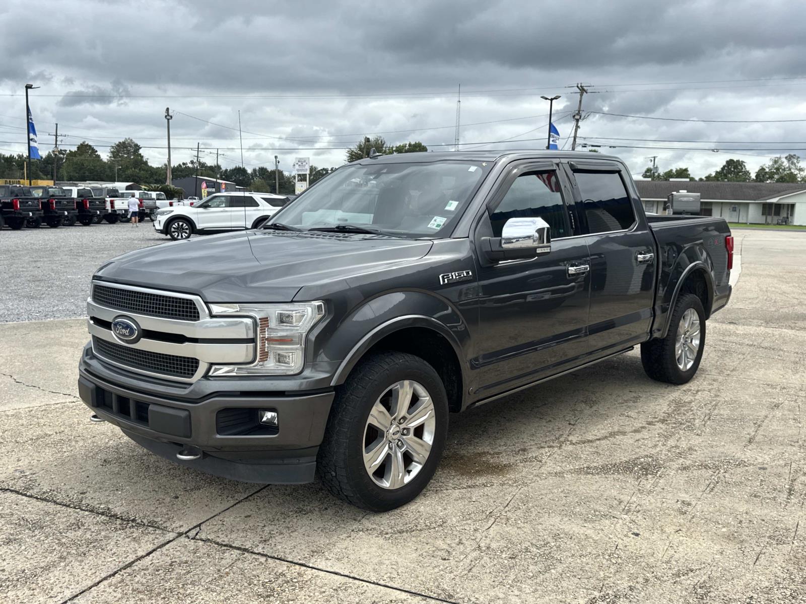 Used 2018 Ford F-150 Platinum 4WD SuperCrew 5.5 Box Crew Cab Pickup