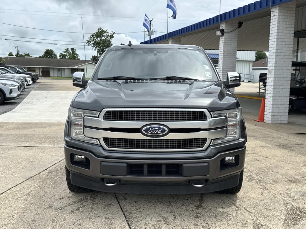 Used 2018 Ford F-150 Platinum 4WD SuperCrew 5.5 Box Crew Cab Pickup