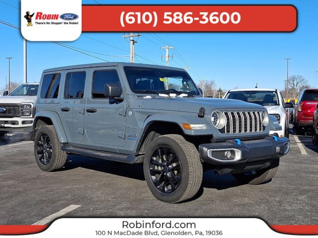 Certified 2024 Jeep Wrangler Sahara 4xe SUV