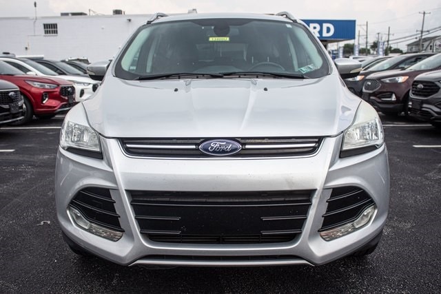 Used 2014 Ford Escape Titanium with VIN 1FMCU0JX2EUE32727 for sale in Glenolden, PA