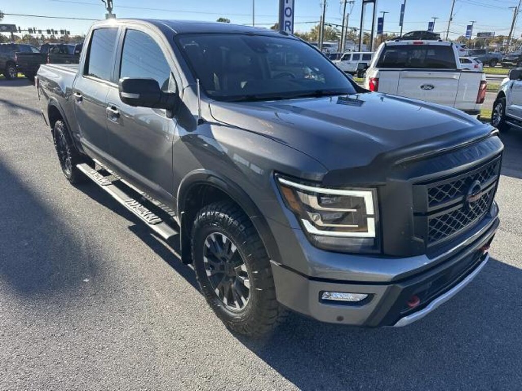 Certified 2021 Nissan Titan PRO-4X CREW CAB SHORT BED TRUCK