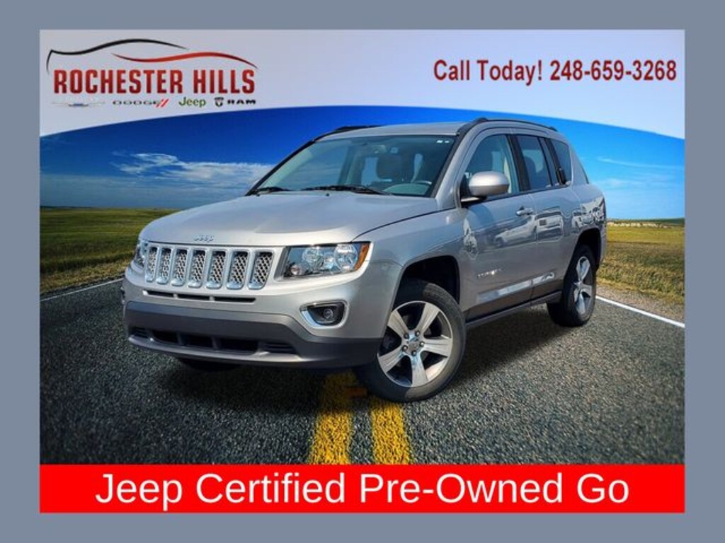 Used 2017 Jeep Compass Latitude 4x4 SUV