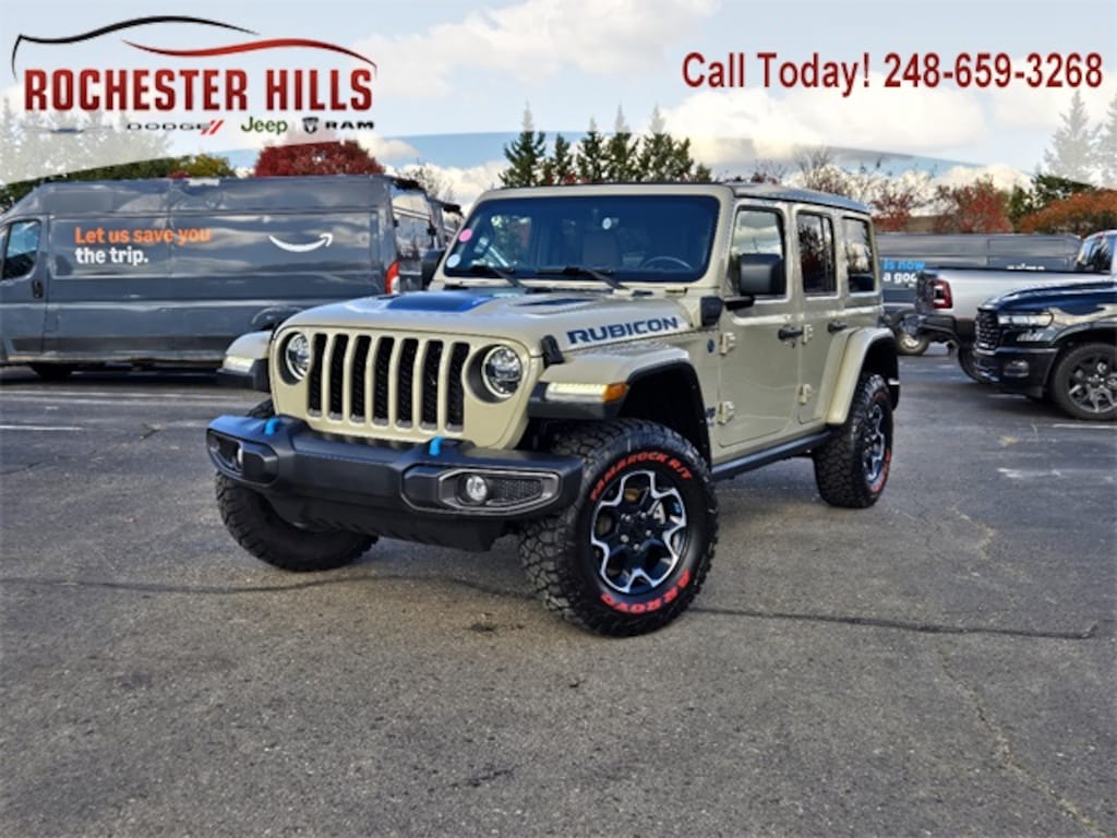 Used 2022 Jeep Wrangler Unlimited 4xe Rubicon SUV