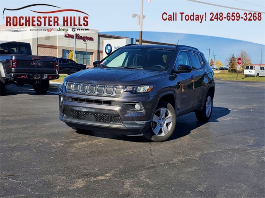 Certified 2022 Jeep Compass Latitude SUV