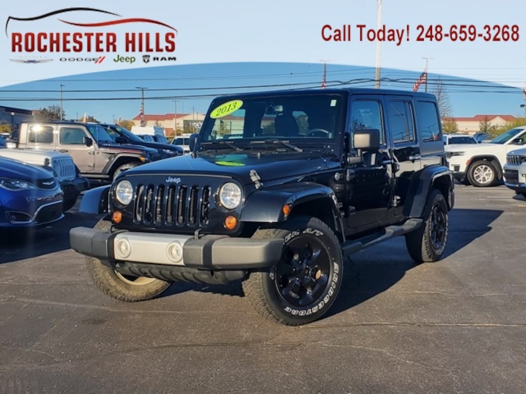 Used 2013 Jeep Wrangler Unlimited Sahara SUV