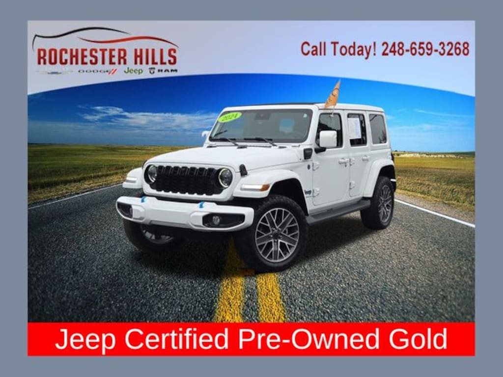 Used 2024 Jeep Wrangler 4xe High Altitude SUV