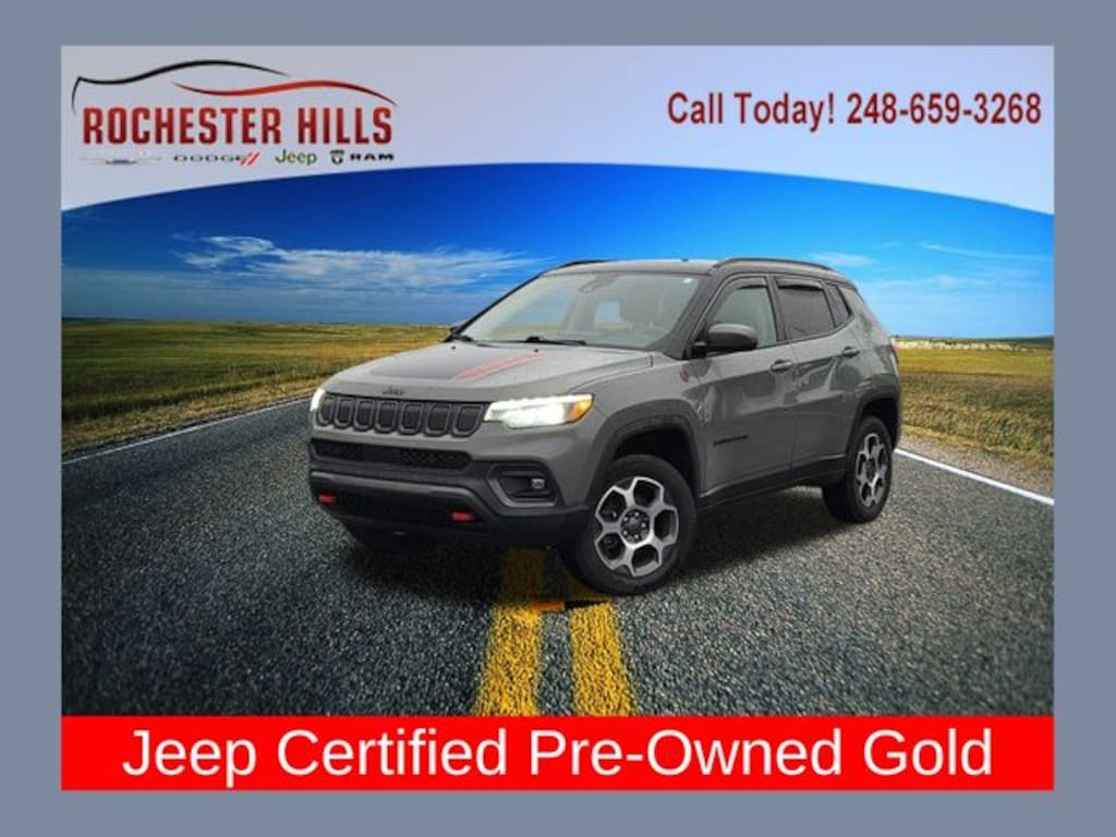 Used 2022 Jeep Compass Trailhawk SUV