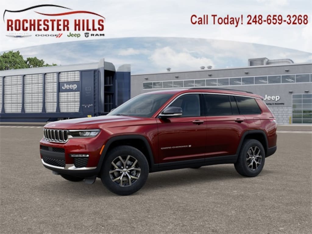 New 2025 Jeep Grand Cherokee L LIMITED 4X4 Sport Utility