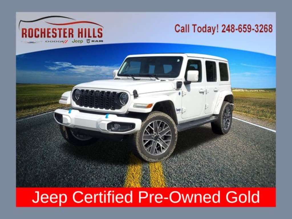 Used 2024 Jeep Wrangler 4xe High Altitude SUV