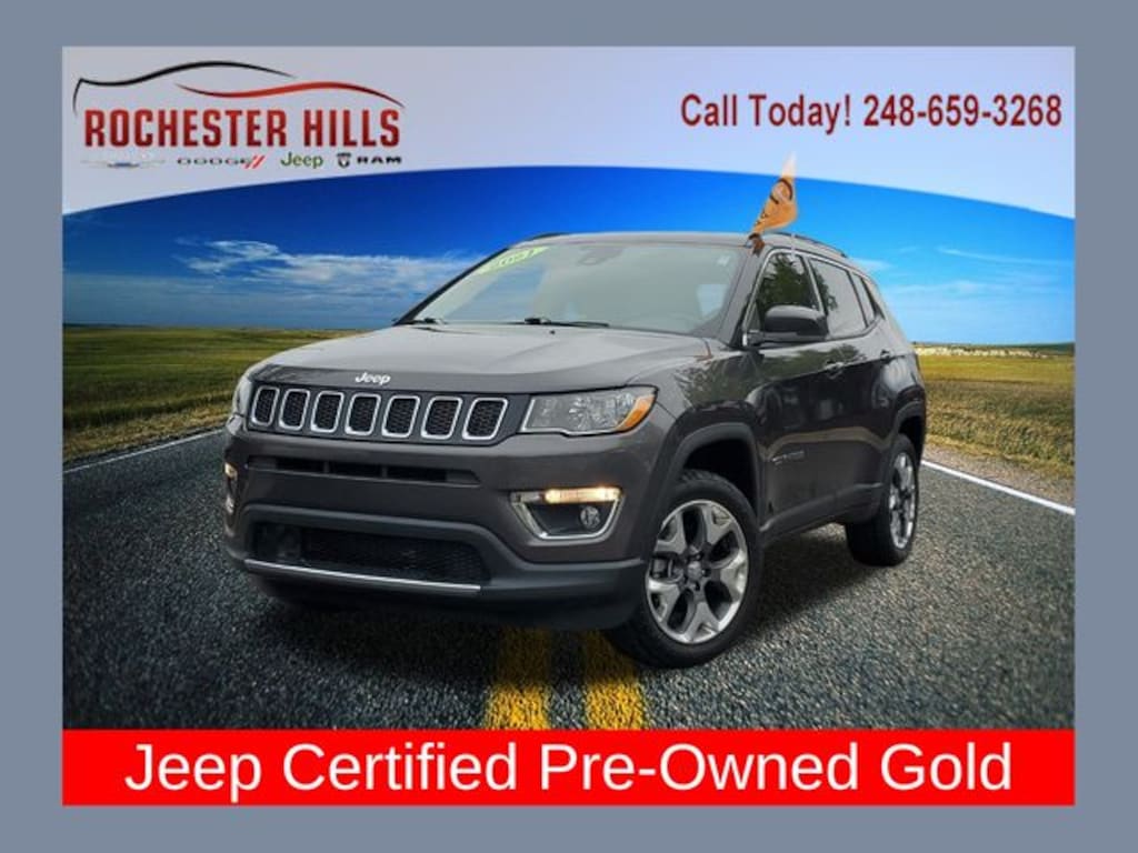 Used 2021 Jeep Compass Limited SUV