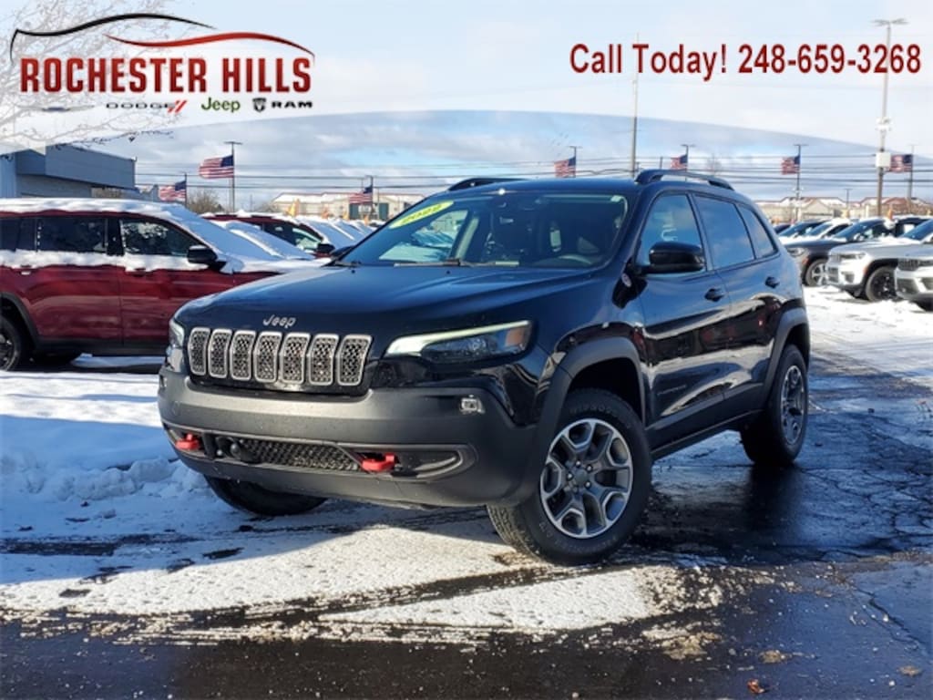 Certified 2022 Jeep Cherokee Trailhawk SUV