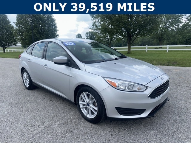 Used 2018 Ford Focus SE with VIN 1FADP3F24JL328700 for sale in Rochester, IN