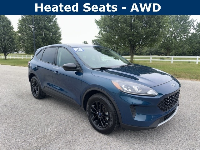 Used 2020 Ford Escape SE with VIN 1FMCU9BZ6LUB74441 for sale in Rochester, IN