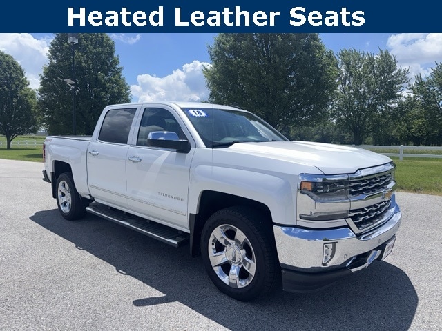 Used 2018 Chevrolet Silverado 1500 LTZ with VIN 3GCUKSEC7JG636793 for sale in Rochester, IN