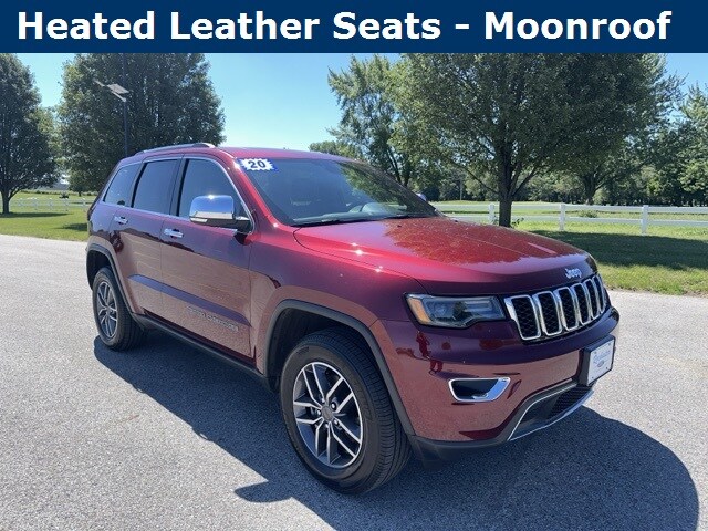 Used 2020 Jeep Grand Cherokee Limited with VIN 1C4RJFBG3LC235139 for sale in Rochester, IN