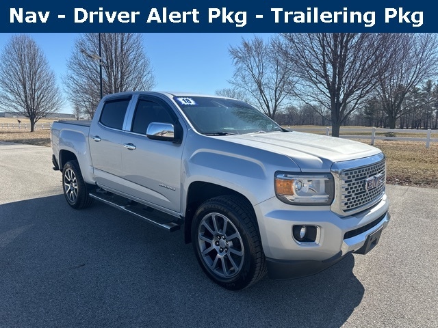 Used 2018 GMC Canyon Denali with VIN 1GTG6EEN5J1240266 for sale in Rochester, IN