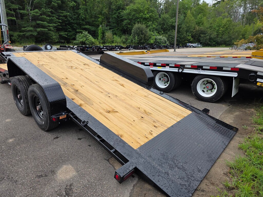 New 2027 PJ 24' TILT 8' Stationary, 16' Tilt Deck Gravity Tilt