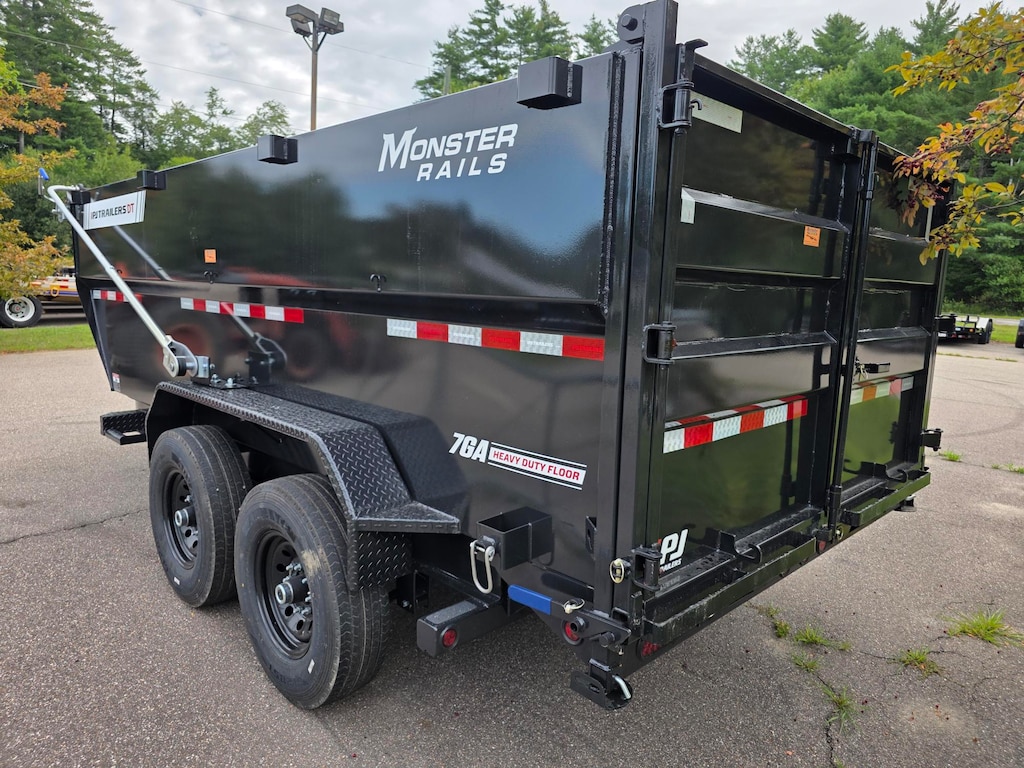 New 2027 PJ DUMP 7x14 48" HIGH SIDES DUMP