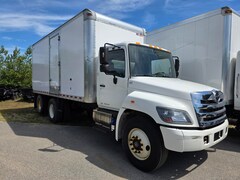 2015 HINO 338 20' BOX WITH TAG AXLE 20'BOX WITH PULL OUT RAMP